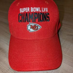 Kansas City Chiefs Super Bowl LVII Champions Red Cap